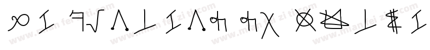 MI LANTING GB OUTSID字体转换